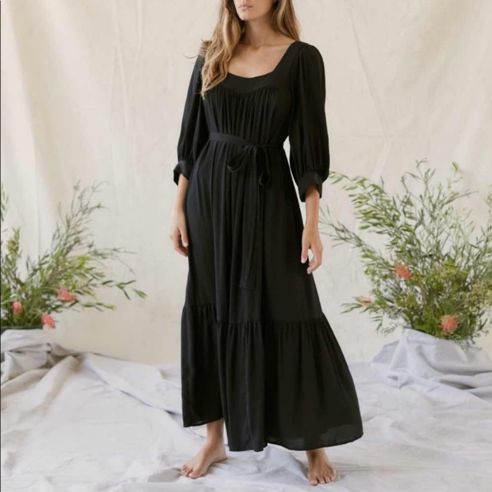 Christy Dawn Bianca Dress in Noir